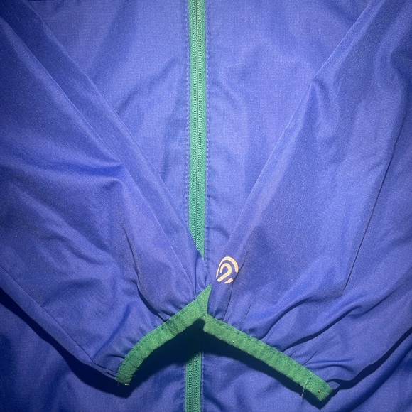 Champion blue, green windbreaker jacket size XL - Picture 4 of 5